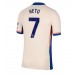 Chelsea Pedro Neto #7 Bortedrakt 2024-25 Korte ermer